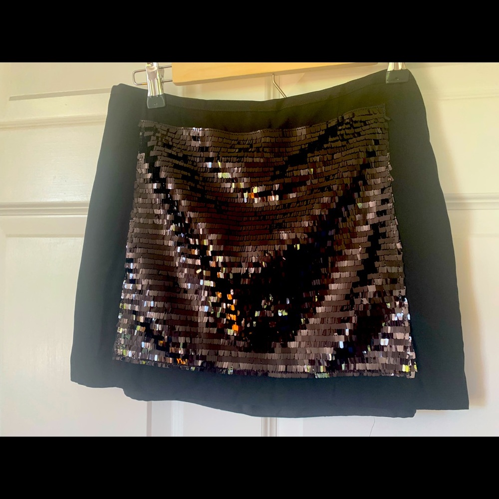Rachel Roy sequined party mini skirt - Picture 1 of 4